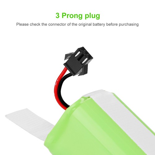 Batteria 14,4 V 3000 mAh per Ecovacs Deebot N79S 500 N79 DN622 Eufy RoboVac 11S 30 - Foto 6 di 7