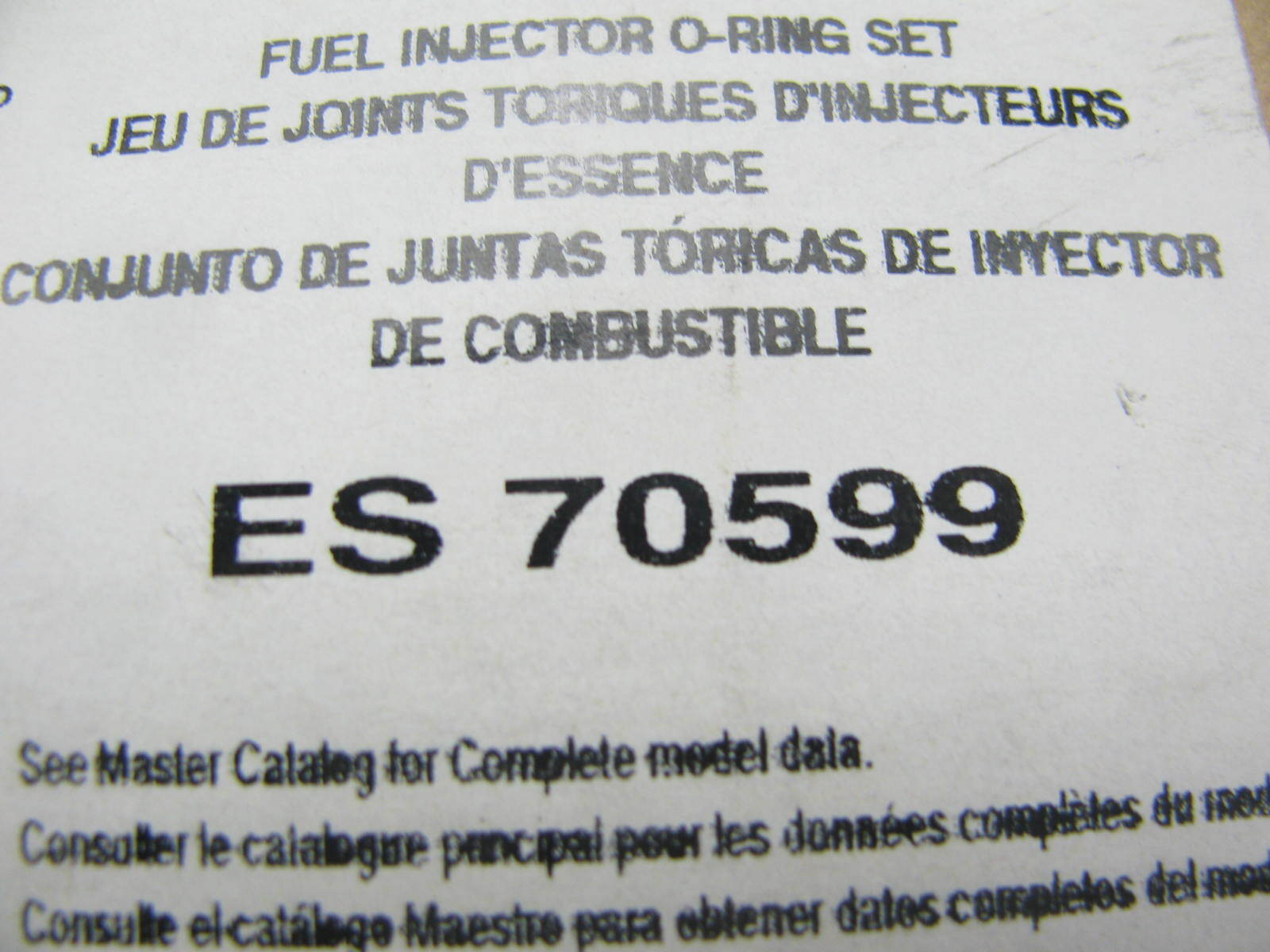 FelPro ES70599 Upper Fuel Injector Oring Seal Kit eBay