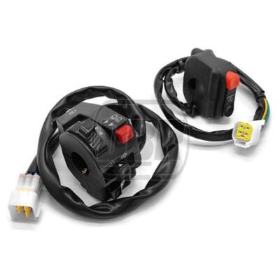 Motorrad Lenker Doppelschalter Universal Steuerung Hupe Licht Blinker ATV