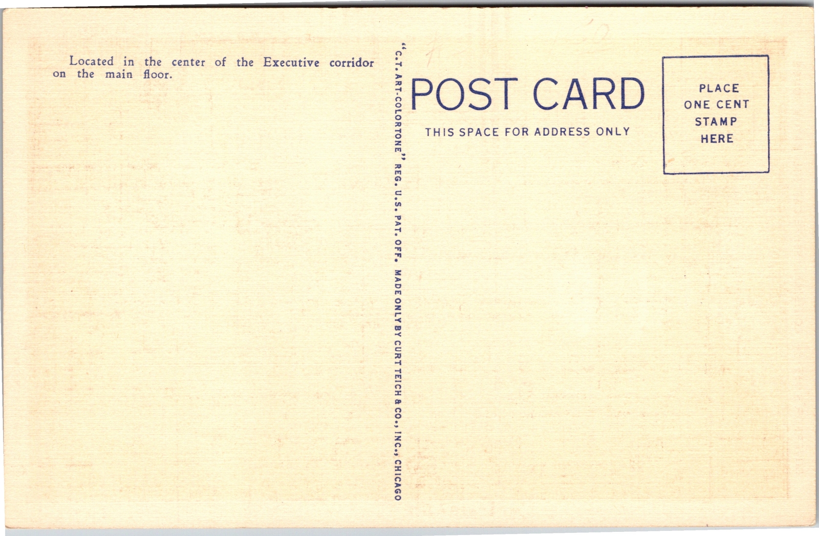 Postcard LA Baton Rouge Governor's Office Louisiana State Capitol eBay