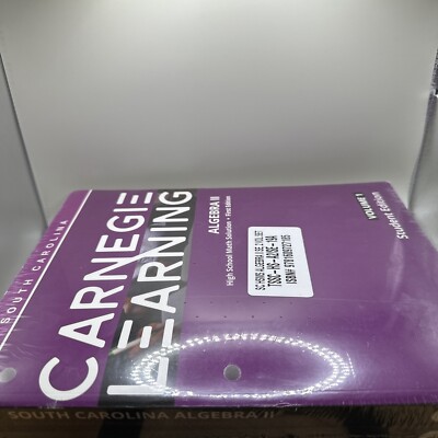 Bundle: Algebra 2 Carnegie Learning High School Math Solution 4th Edition 1 &2