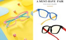 Kids Blue Light Glasses Mimoeye Blue Light Glasses for Kids Girls Computer Use