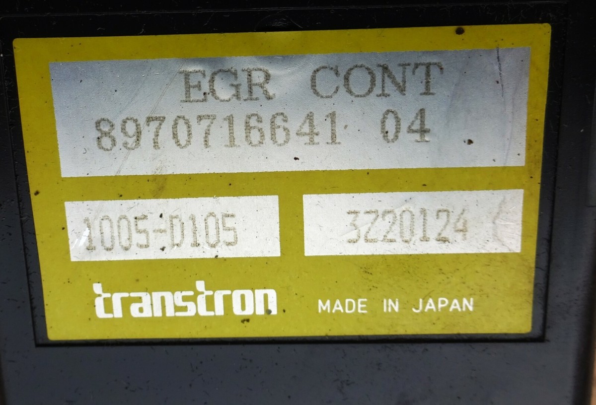 8970716641 04 E CONTROL UNIT ISUZU OPEL CAMPO MODEL 1991 02