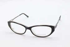 ARISTAR by Charmant AR18422 538 Polished Black 52-16-135 Frames with Case G461
