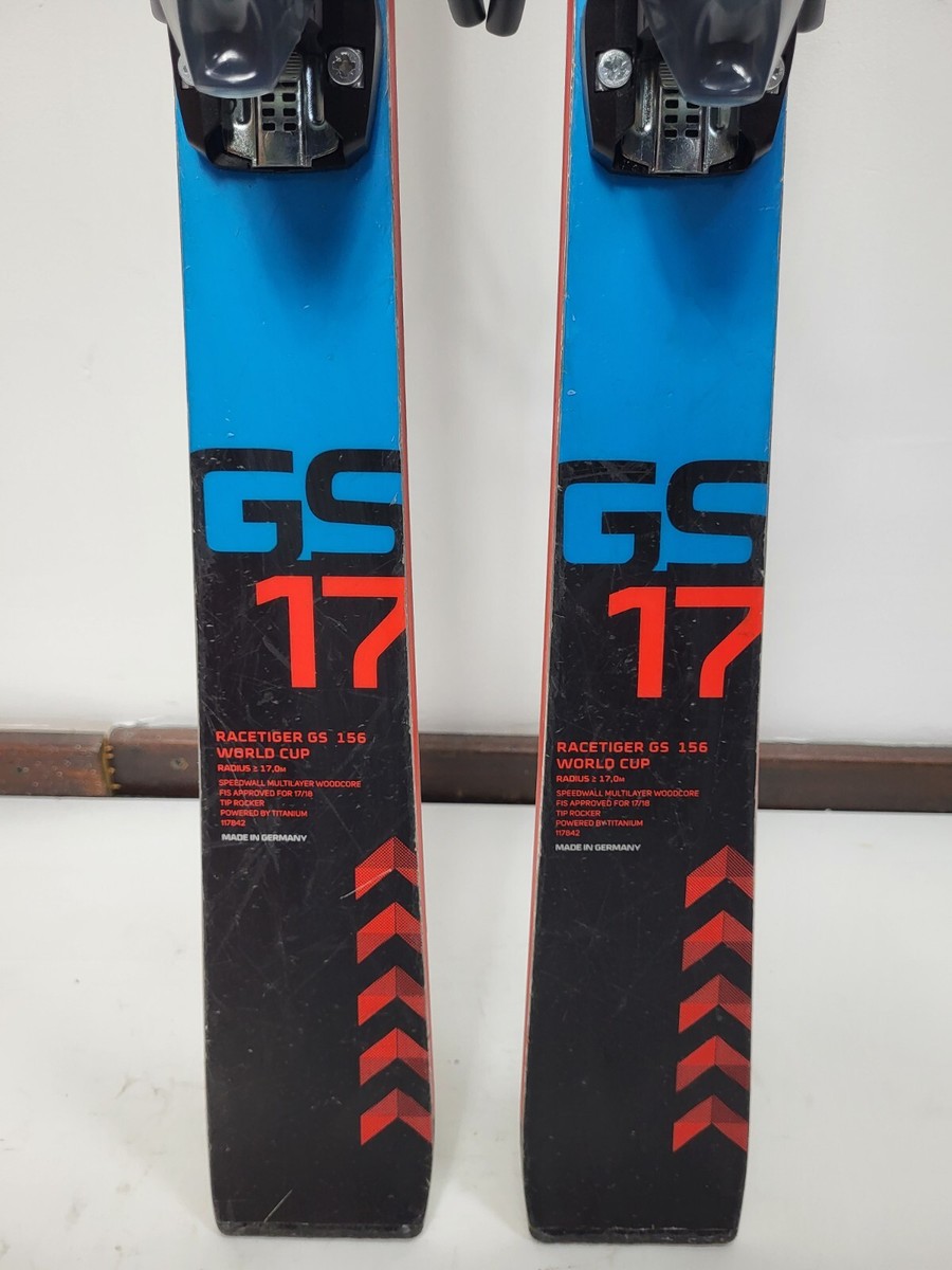 Ski Völkl Racetiger WC GS 183cm Avec Fixations Tyrolia SX 10 - Rouge