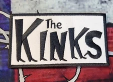 EMBROIDERED THE KINKS ROCK BAND PATCH (Please Read Ad)