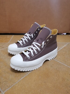 Converse All Star Chuck Taylor Ctas Lugged 2.0 Hi Squirrel Friend 10.5 Women's 