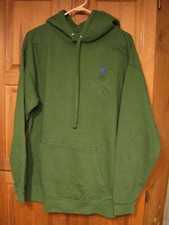 OFF THE SEASON Men's Pullover Green Hoodie Made in USA Size MD