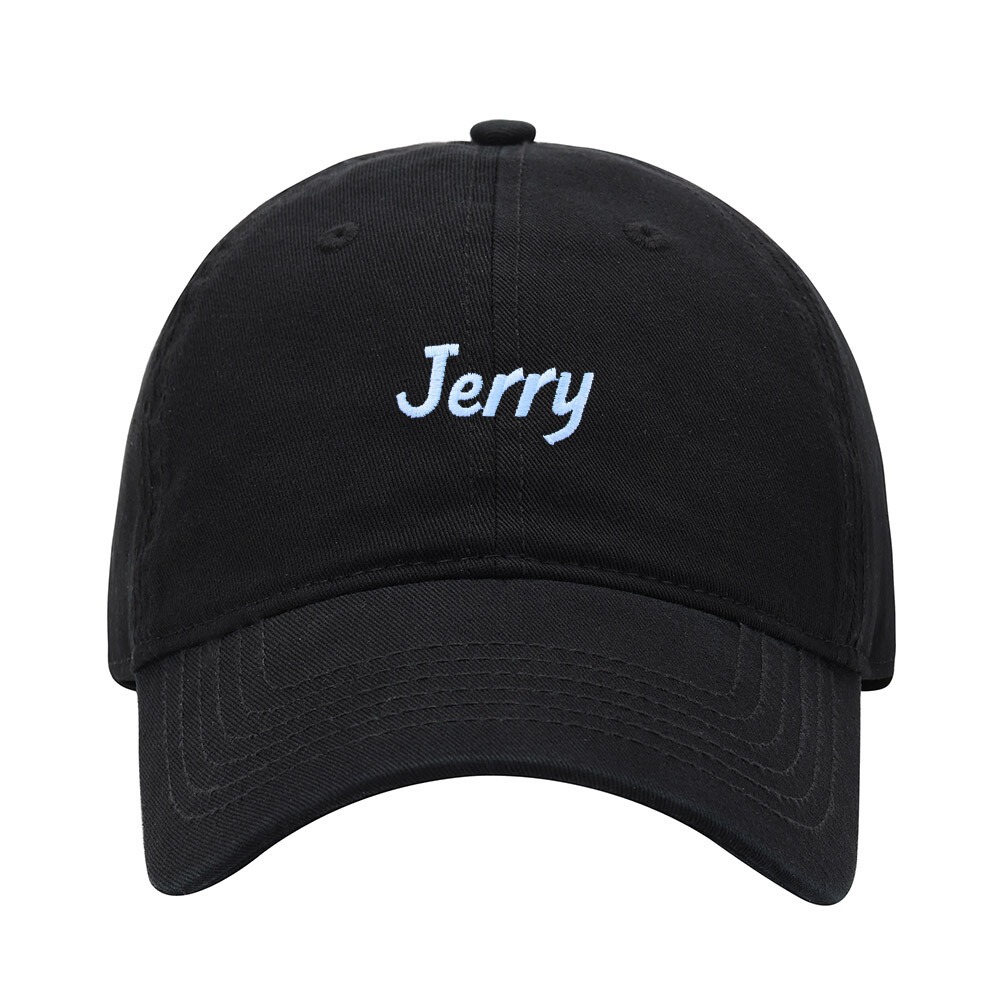 Baseball Cap Men Name Jerry Gift Embroidered Washed Cotton Dad Hat Baseball Caps