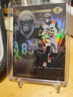 2020 ILLUSIONS TEE HIGGINS ROOKIE BASE #21 HOBBY THICK STOCK NOT RETAIL  NICE