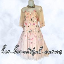 ASOS SHIMMERING SEQUINS WEDDING OCCASION PARTY DRESS SIZE 18