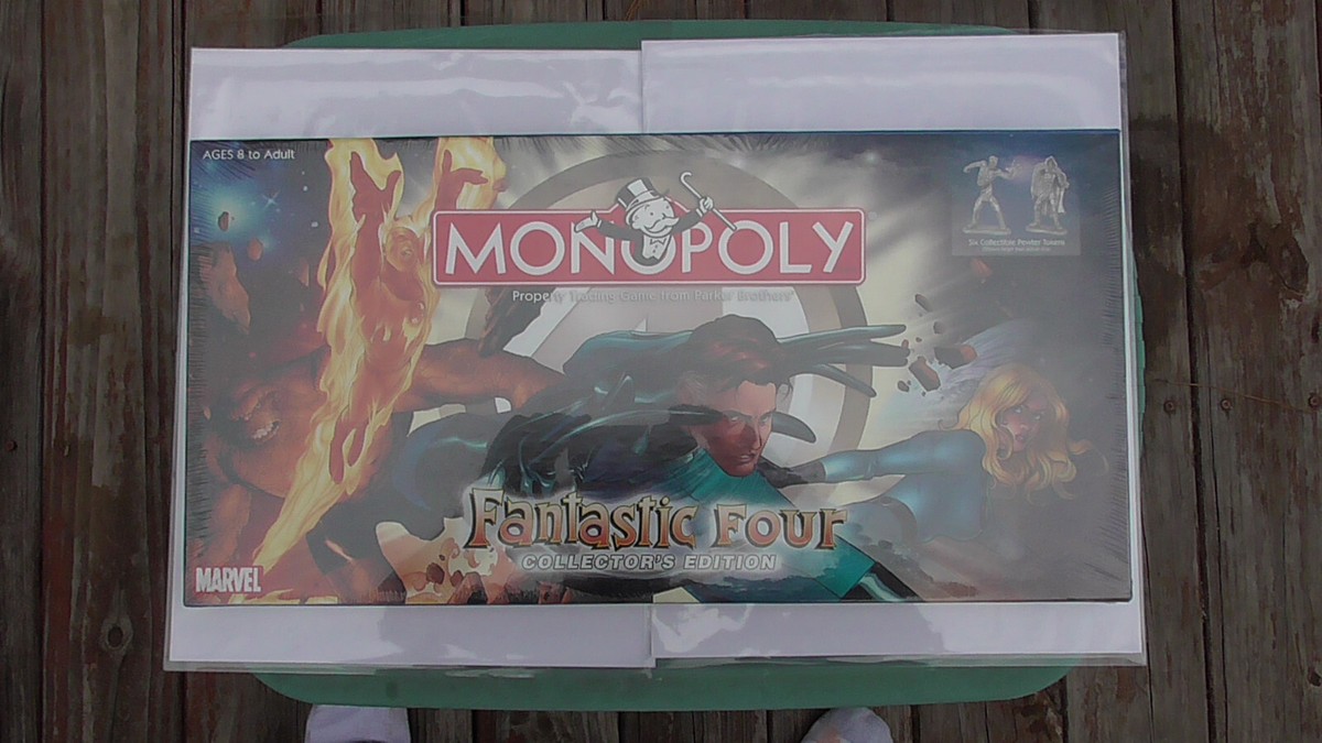 Fantastic Four Monopoly Collector's Edition Board Game USAopoly