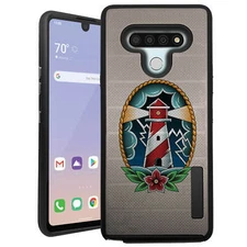 For [LG K51 /Reflect/ Q51][GRIP TACTICAL SET8] Slim Dual Layer Grip Case