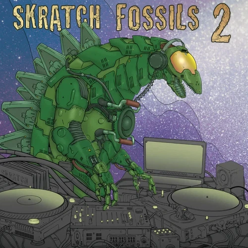 Skratch Fossils 2 Moschops Vinyl Cut and Paste Records 12" Scratch Music samples