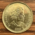 2016 Canada one dollar $1 loonie **75% off combined shipping**