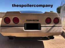 Spoiler For Chevrolet Corvette 1984-1990 C4 Wickerbill Inspired Unpainted