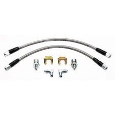 Wilwood 220-7056 Brake Hose Flexline Kit 14" Length -3 Female Inlet Fitting