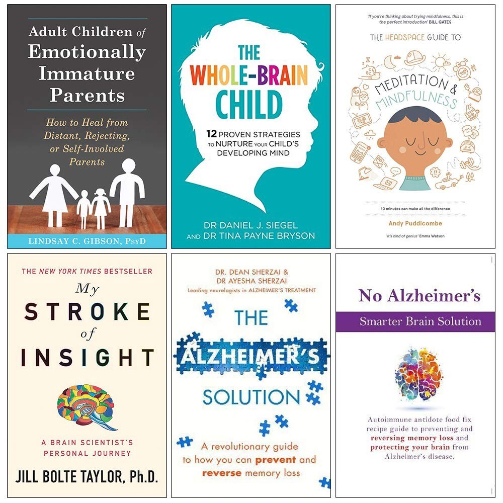 Adult Children of Emotionally Immature Parents, Whole Brain ,My Stroke 6 Books