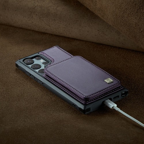 Case For Samsung S24 S23 S22 Ultra Leather Magnetic Card Slot Wallet Flip Cover - Picture 6 of 18