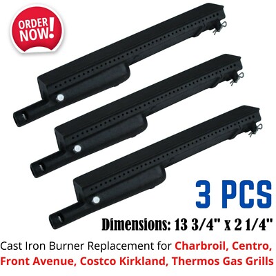 Iron Burner Replacement Parts for Charbroil-Centro-Kirkland