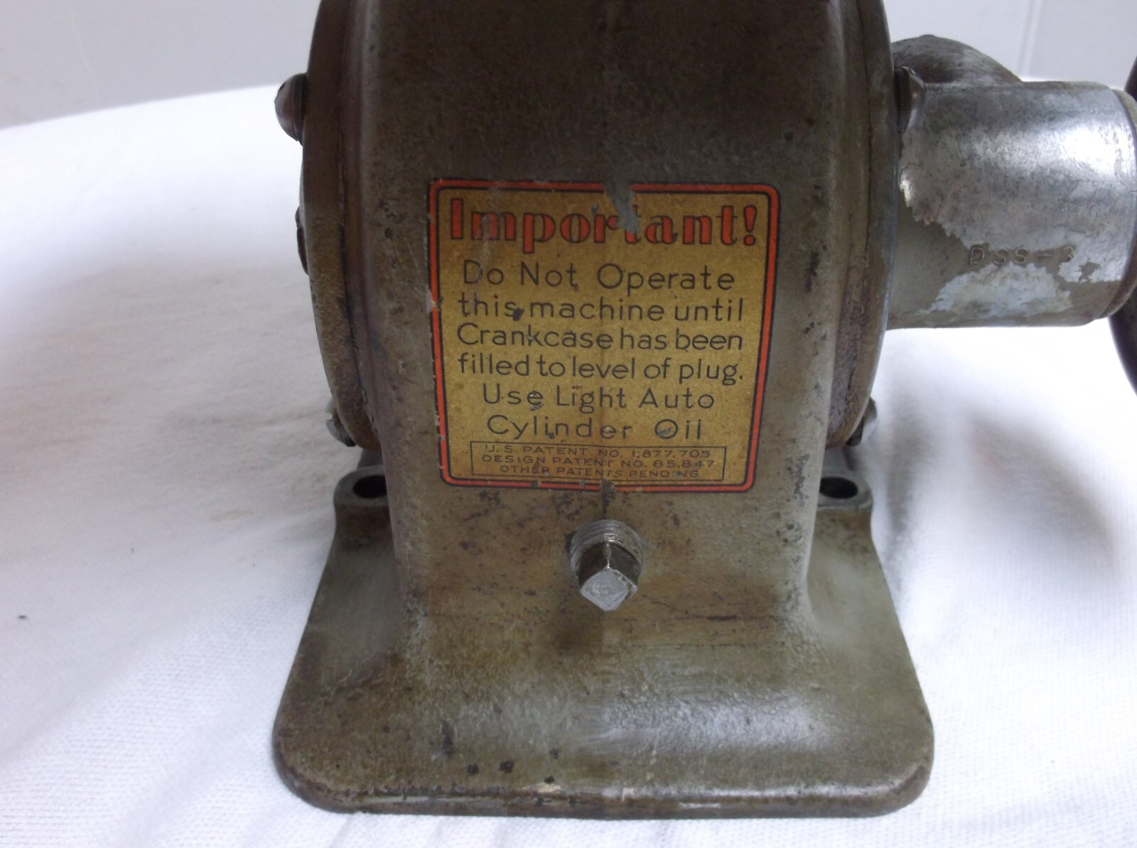 Rare Vintage Delta Scroll Saw Model 700 DSS1 Belt Drive Casting with Top Plate eBay