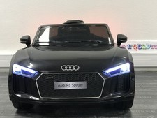 Tigris Toys Audi R8 Spyder 12v Voiture Electrique Noire Achetez Sur Ebay