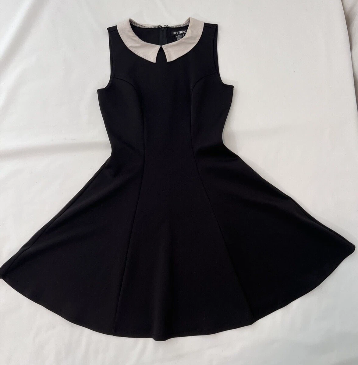 Wednesday addams top dress hot topic