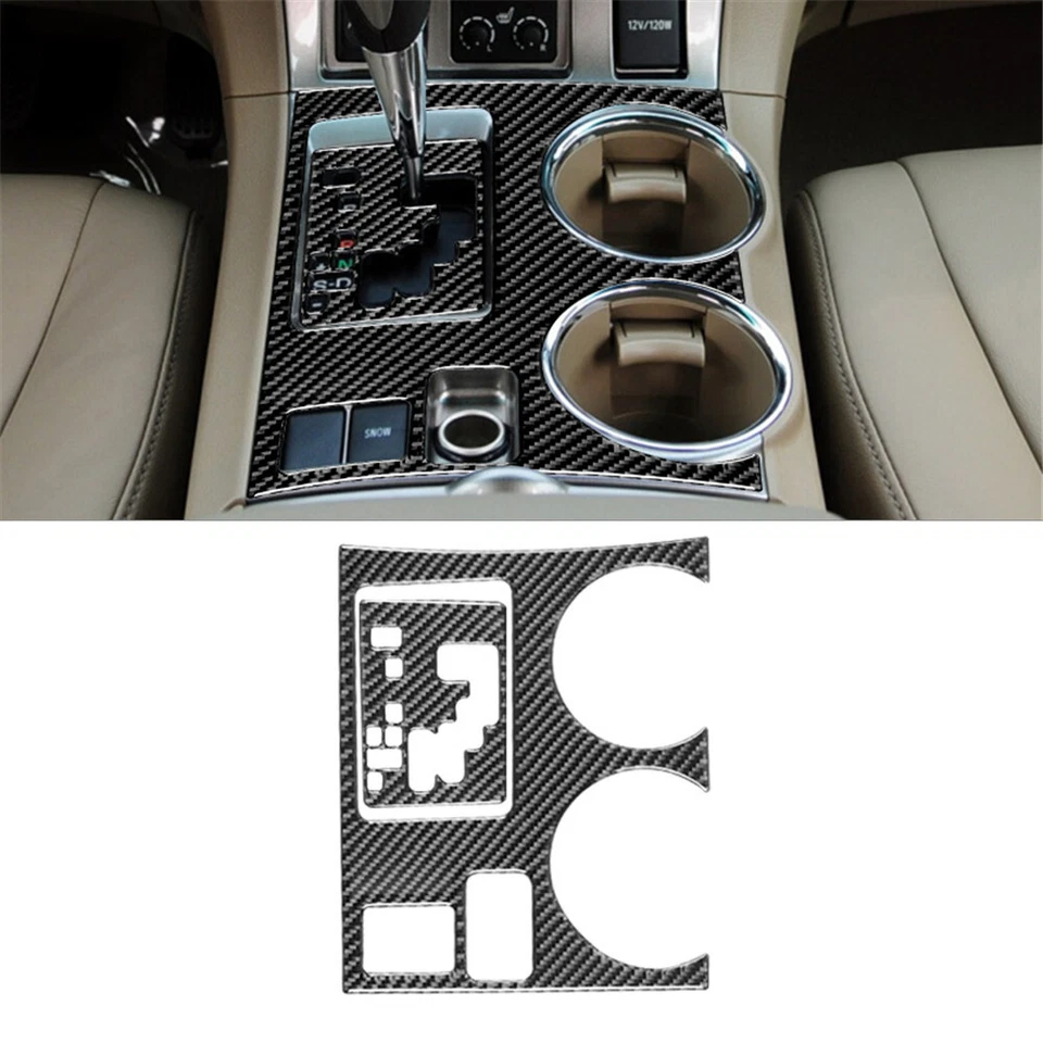 25Pcs Carbon Fiber Interior Full Kit Cover Trim For 2008-2013 Toyota Highlander - Image 3 of 4