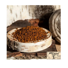 2.08 pounds - Northern Minnesota CHAGA Ground - PREMIUM MUSHROOM Wild Harvested