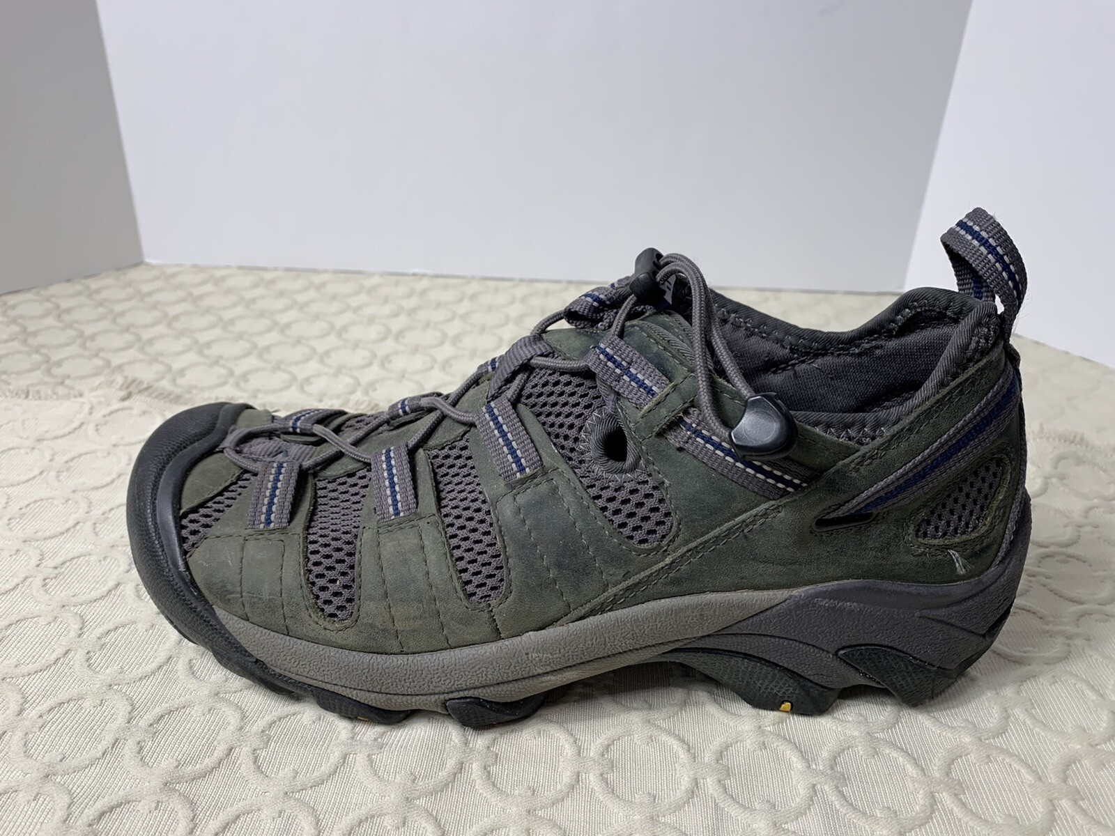 Scarpe da trekking Keen uomo impermeabili slide on sneakers taglia 9 verde viola