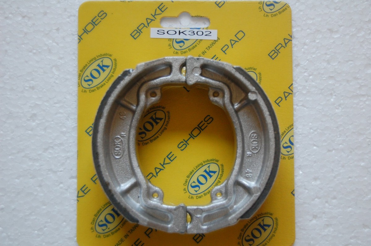 靴 KH100% FRONT BRAKE SHOES fit KAWASAKI KH100 1976-1977 KH100 | eBay