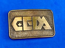 CEDA belt buckle Canada specialty industrial  environmental services provider