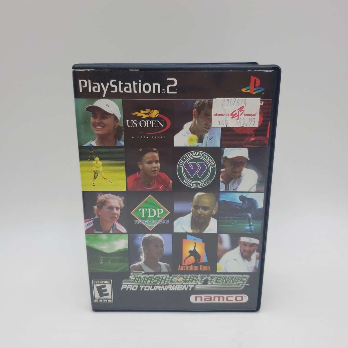 Smash Court Tennis Pro Tournament 2 Complete PlayStation 2 PS2