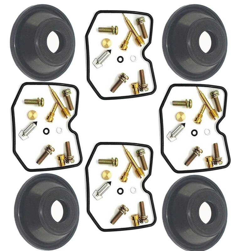 4X FOR Kawasaki Ninja 1000R Zephyr 1100 ZR1100 Carburetor Repair Kit Diaphragms Foto 2 de 3
