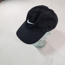 Nike Hat Toddler Strap Back Black Golf Outdoor Sports Baseball Center Swoosh