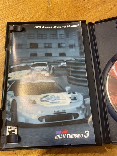 Gran Turismo 3 A-spec Greatest Hits (PlayStation 2, 2006) Complete Good Conditio - Picture 3 of 5