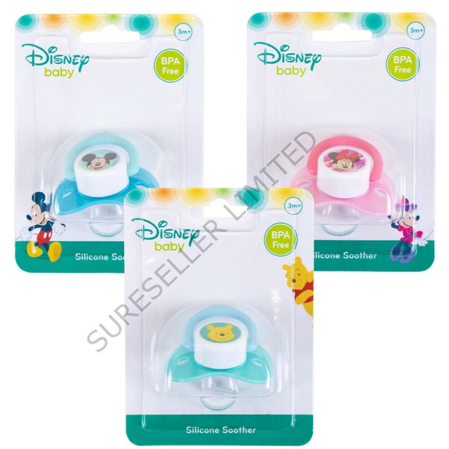 Baby Soothers Set Winnie Pacifer Silicone Baby Dummy 6-18 Months 2 Pcs