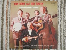 GOOD OLD COUNTRY BALLADS/DON RENO and RED SMILEY - Used LP - Victor Sample Disk