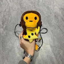 NWT BAPE Baby Milo Shoulder Bag Crossbody A Bathing Ape Star Logo Mobile Handbag