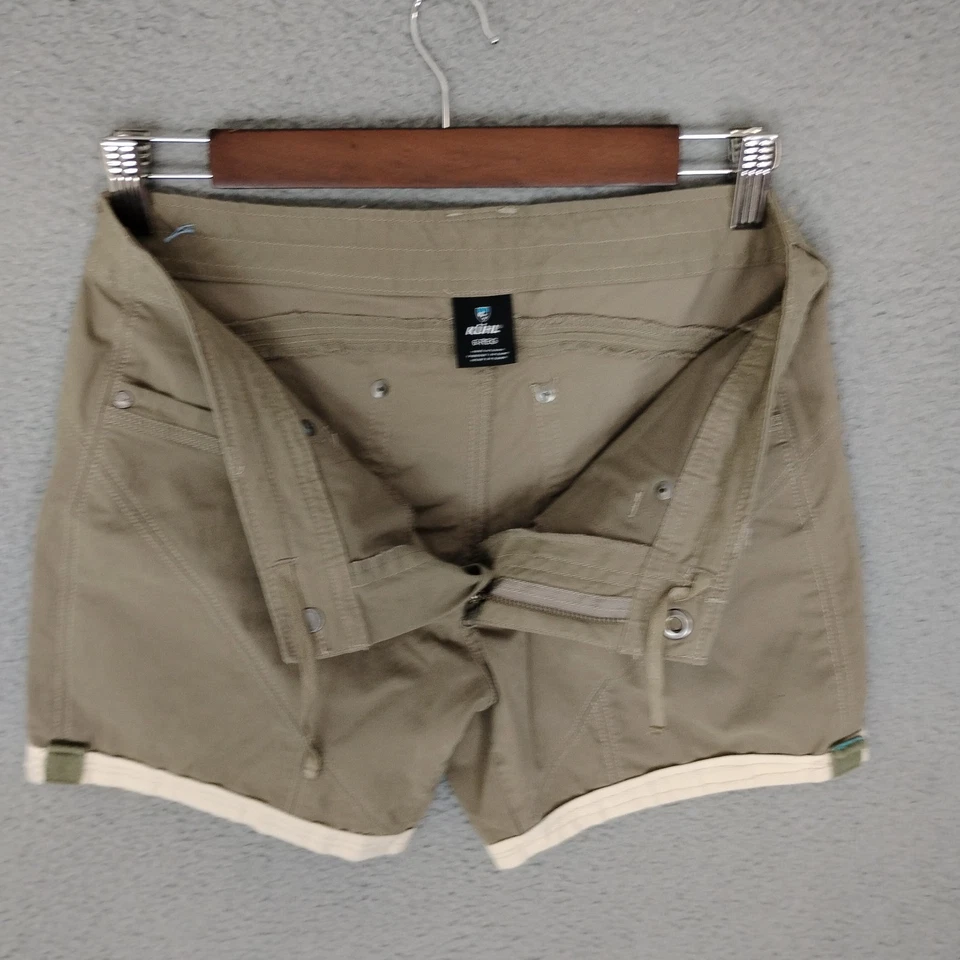 Шорты женские Kuhl размер 6 хаки обычный крой эластичные походные современные Kontra - Изображение 3 из 4
