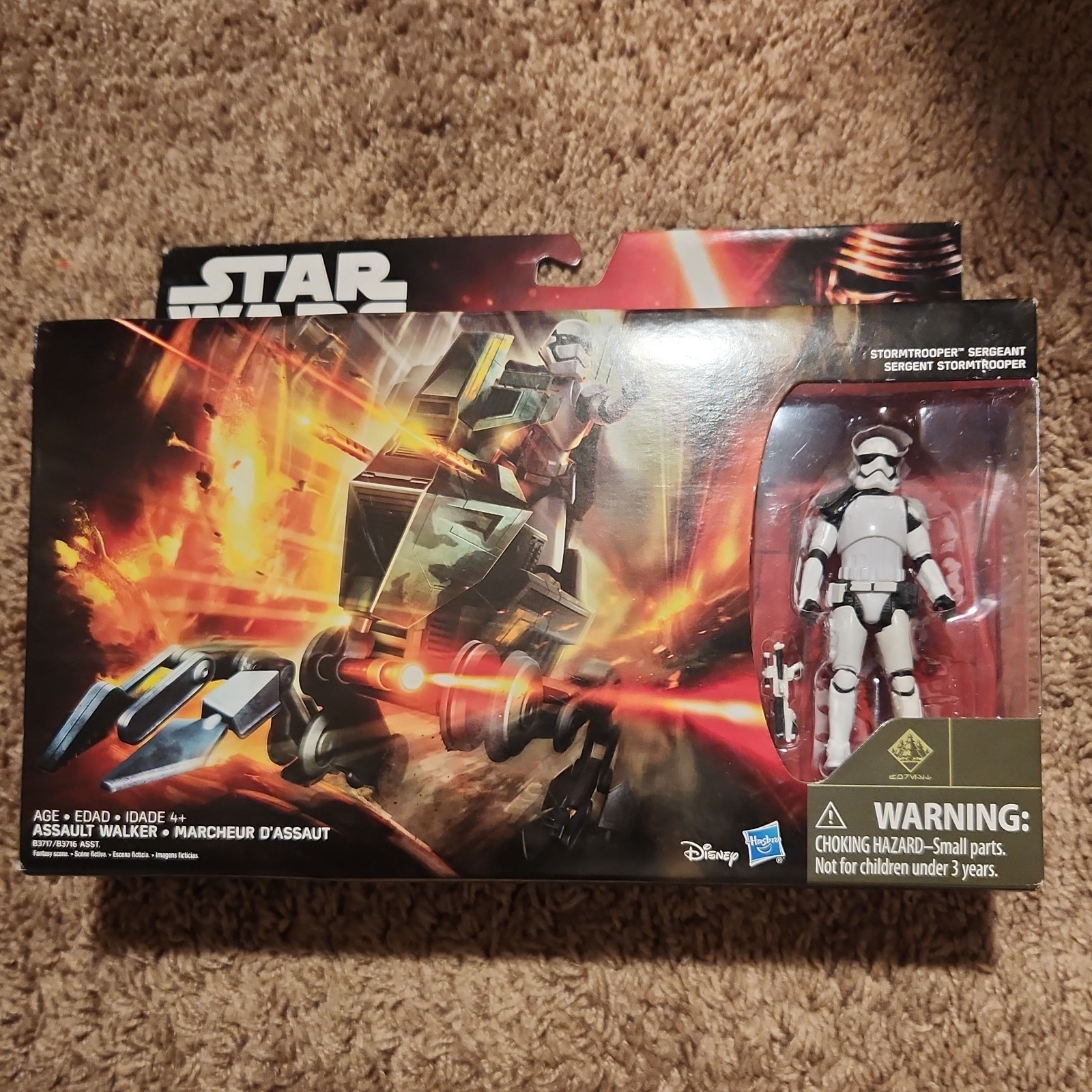 Hasbro Star Wars Assault Walker & Stormtrooper Figure Playse