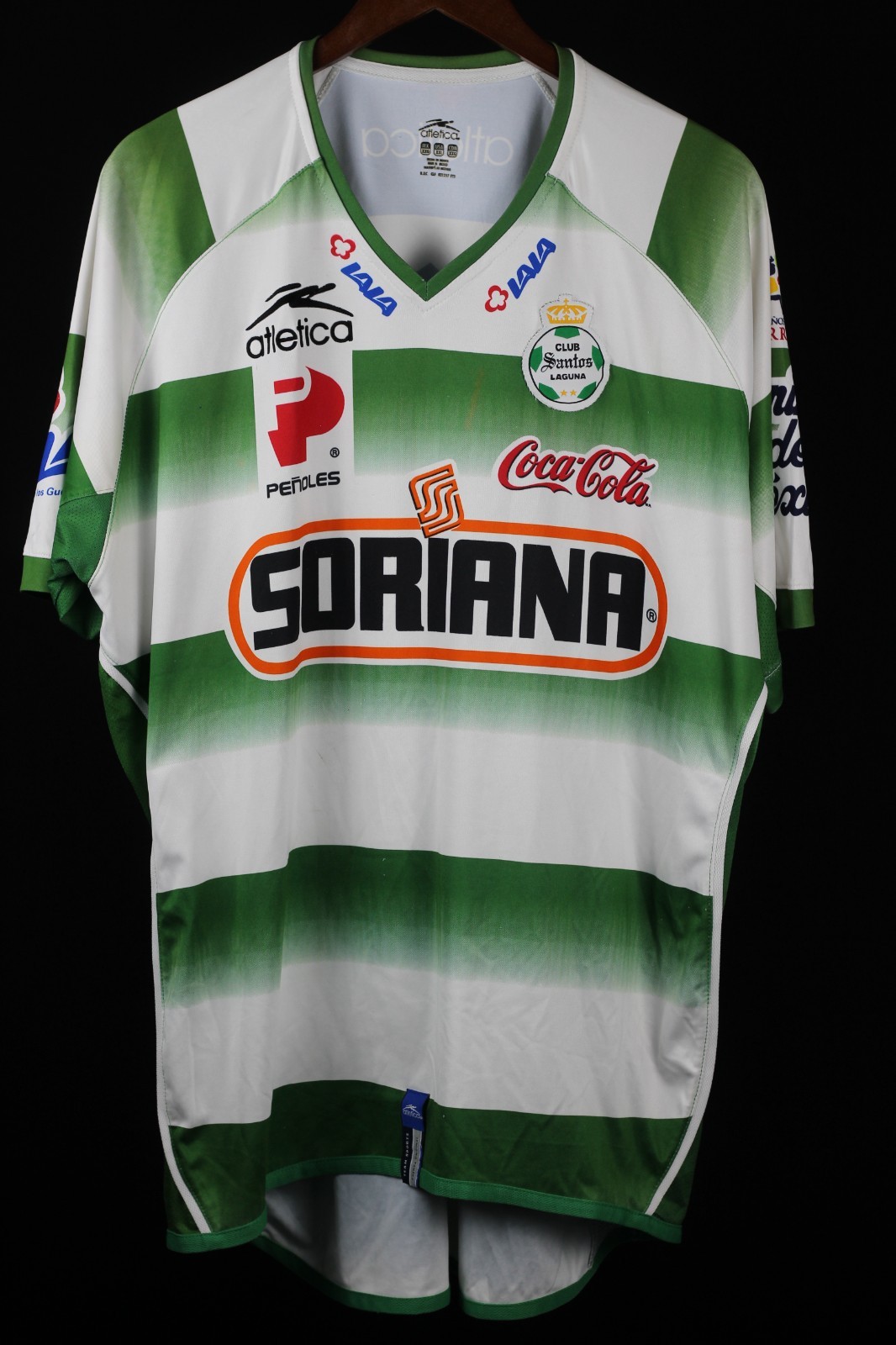 Santos Laguna Authentic 100% Atletica jersey size 2XL 2006-2007