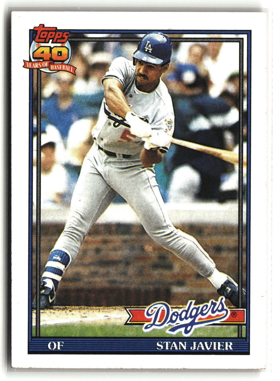 Stan Javier 1991 Topps #61
