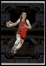 Karlie Samuelson 2024 Panini Select WNBA #99 Washington Mystics Card