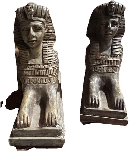 Beautiful pair of Ceremonial sphinx effigy Ancient Egypt, Ancient Greece & Spain - Picture 9 of 10