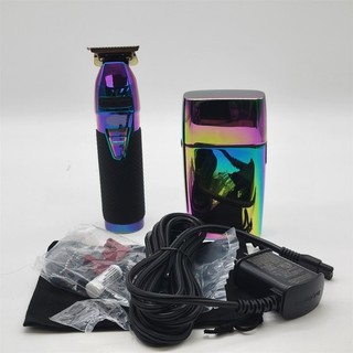 BaBylissPRO LIMITEDFX Cordless Hair Trimmer and Double Foil Hair Shaver Prepack
