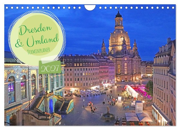 "Calendar 2027 · US Version · Dresden Appointment Planner (Wall Calendar 2027 12\""-image