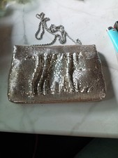 Vintage Artistry Silver Mesh Purse