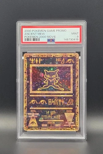 2000 Pokemon Game Movie Promo Ancient Mew - PSA 9 Mint