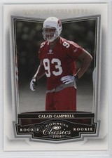 2008 Donruss Classics Rookie Timeless Tributes Silver /100 Calais Campbell 0gx4